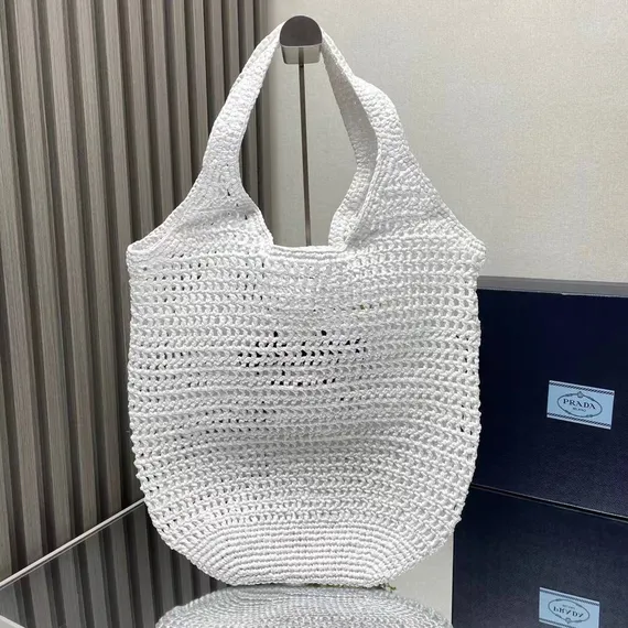 Женская сумка-тоут PRADA RAFFIA