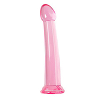 Розовый нереалистичный фаллоимитатор 22см ToyFa Jelly Dildo XL 882028-3