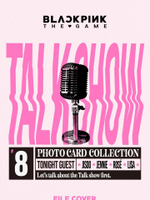 товары BLACKPINK - TALK SHOW THE GAME Photocard Collection