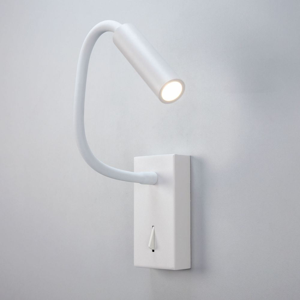 Citilux Декарт CL704360 LED Светильник гибкий с выключателем Белый