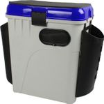 Ящик рыболовный зимний SALMO 2-х ярусный с пластиковыми карманами