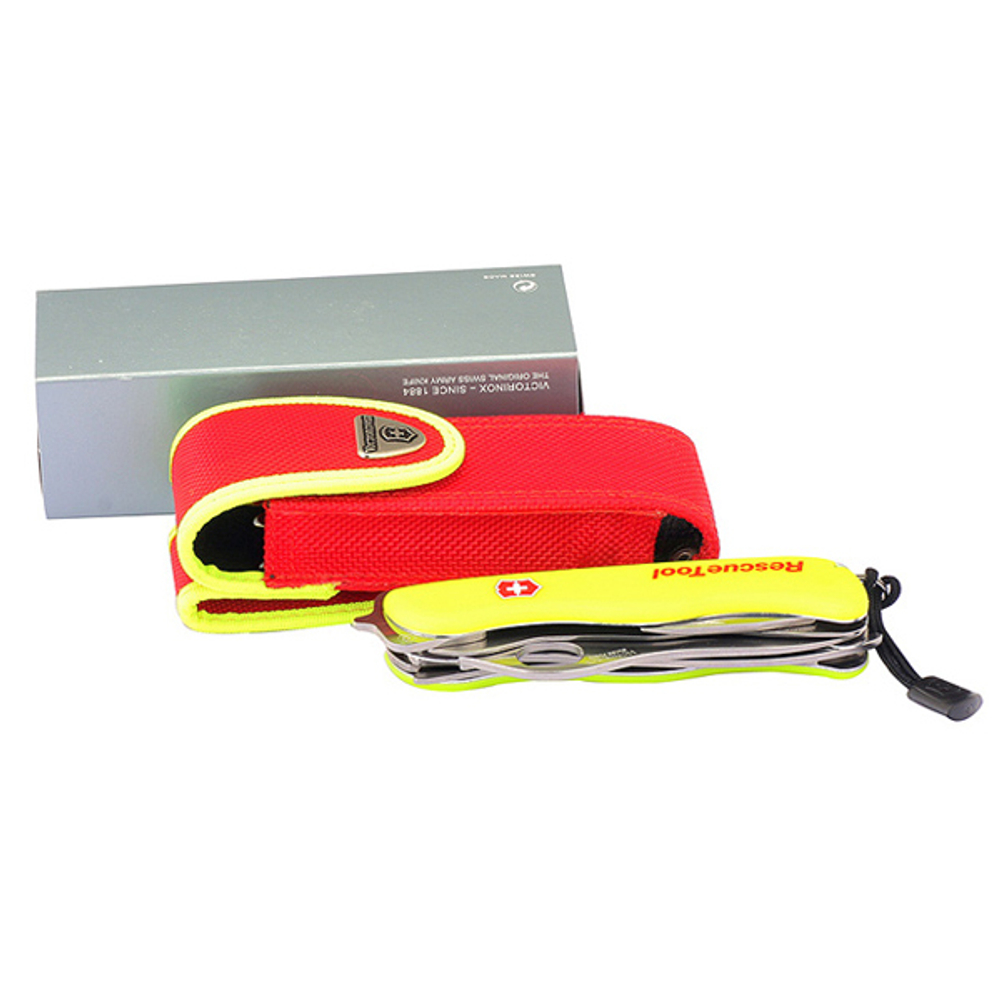 Нож Victorinox RescueTool One Hand, желтый, 0.8623.MWN