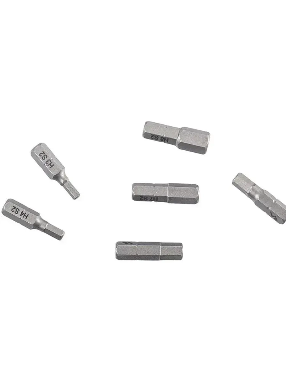 Набор бит HEX 25 мм 6 шт VIRA