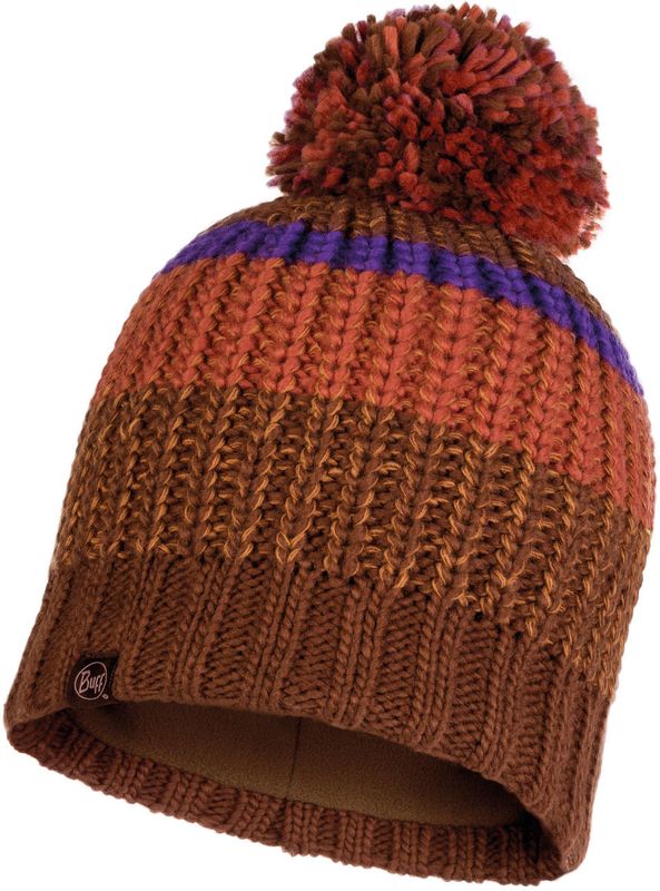 Шапка вязаная с флисом Buff Hat Knitted Polar Stig Tundra Khaki Фото 1