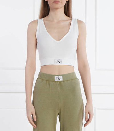 Топ CALVIN KLEIN JEANS - белый(J20J223356)