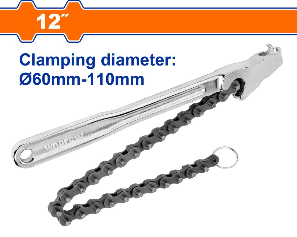 Цепной ключ WADFOW WAW1312 60-110 мм