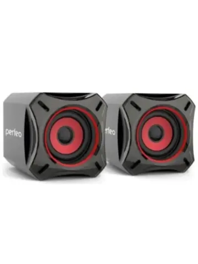 Колонки 2.0 CUBE PF_4880 BLACK 10 Вт, питание от порта USB