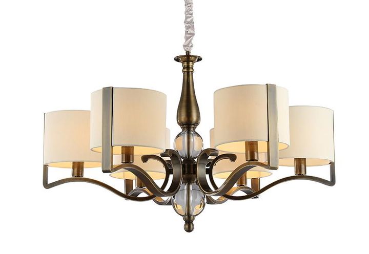 Люстра NEWPORT 31305+1/C black brass