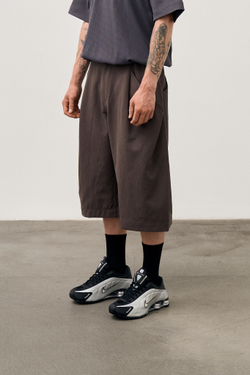 Шорты Blue Monte Structured Cropped Trousers "Metasequoia Palm"
