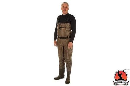 Вейдерсы HIGASHI Waterskin pvc w/felt boot (войлочная подошва) M