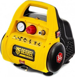 Компрессор поршневой безмасляный Denzel РС 1/6-180 58057