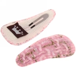 Зажимы для волос 2шт «New collection - Marina», микс 6 цветов, 6*2,5см