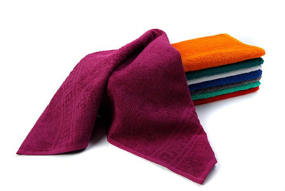 Полотенце махровое Бухара 380г/м2 фуксия