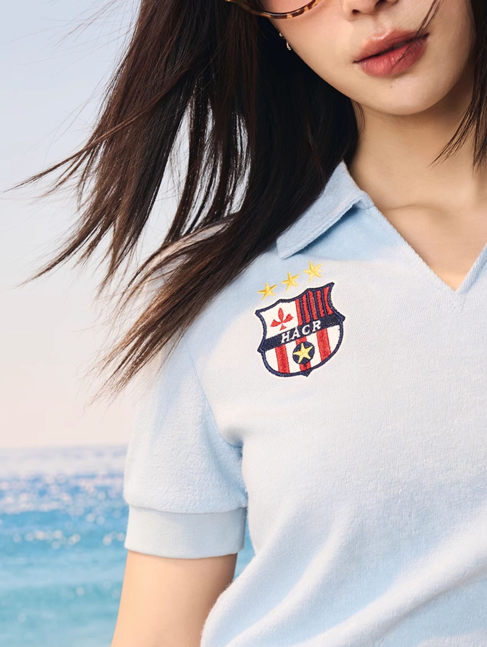 Женская рубашка-поло HARSHandCRUEL WMNS Crop Polo Shirt