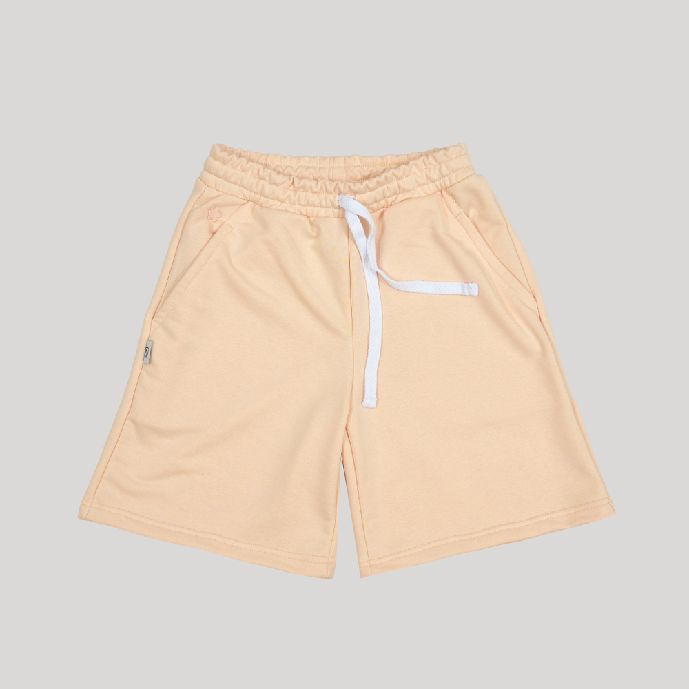 Wide Shorts LOGO Vanilla Cream