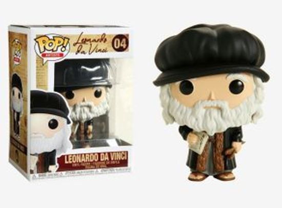 Фигурка Funko POP! Vinyl: Artists: Leonardo DaVinci (46896) 45251