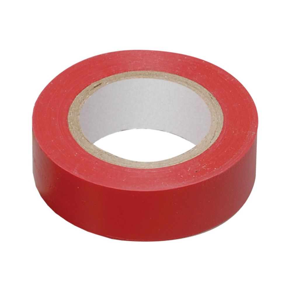 БИБЕР 92003 Изолента ПВХ красная 13ммх11м---