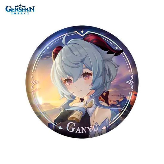 Значок Генишин Импакт Гань Юй / Genshin Impact Character PV Series Ganyu