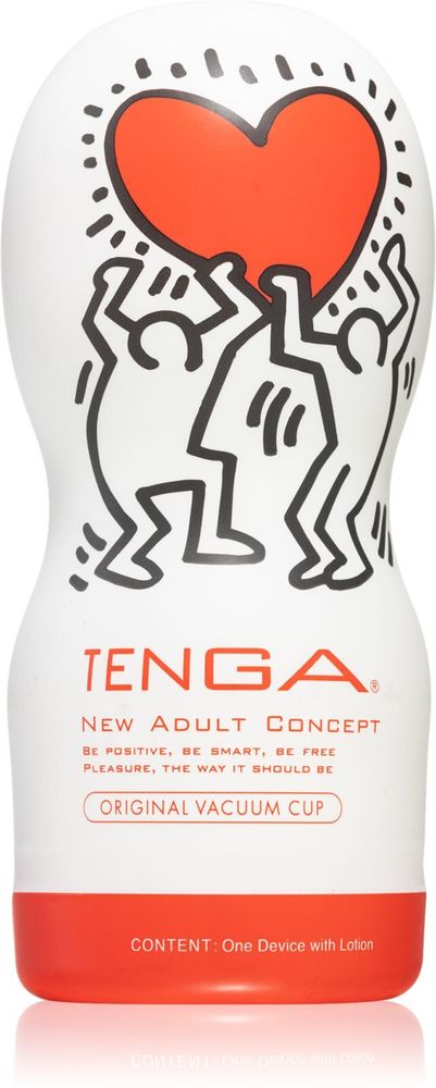 Tenga одноразовый мастурбатор Keith Haring Original Vacuum Cup