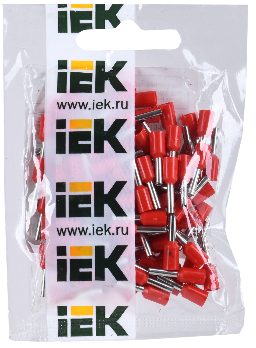 Наконечник НШВИ 1,5-8 красный (100шт/упак) IEK