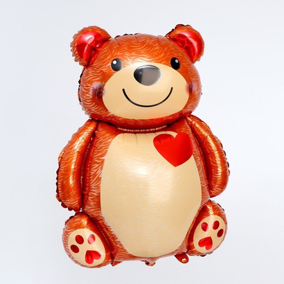 Фигура Мишка с сердцем 33'' ВС