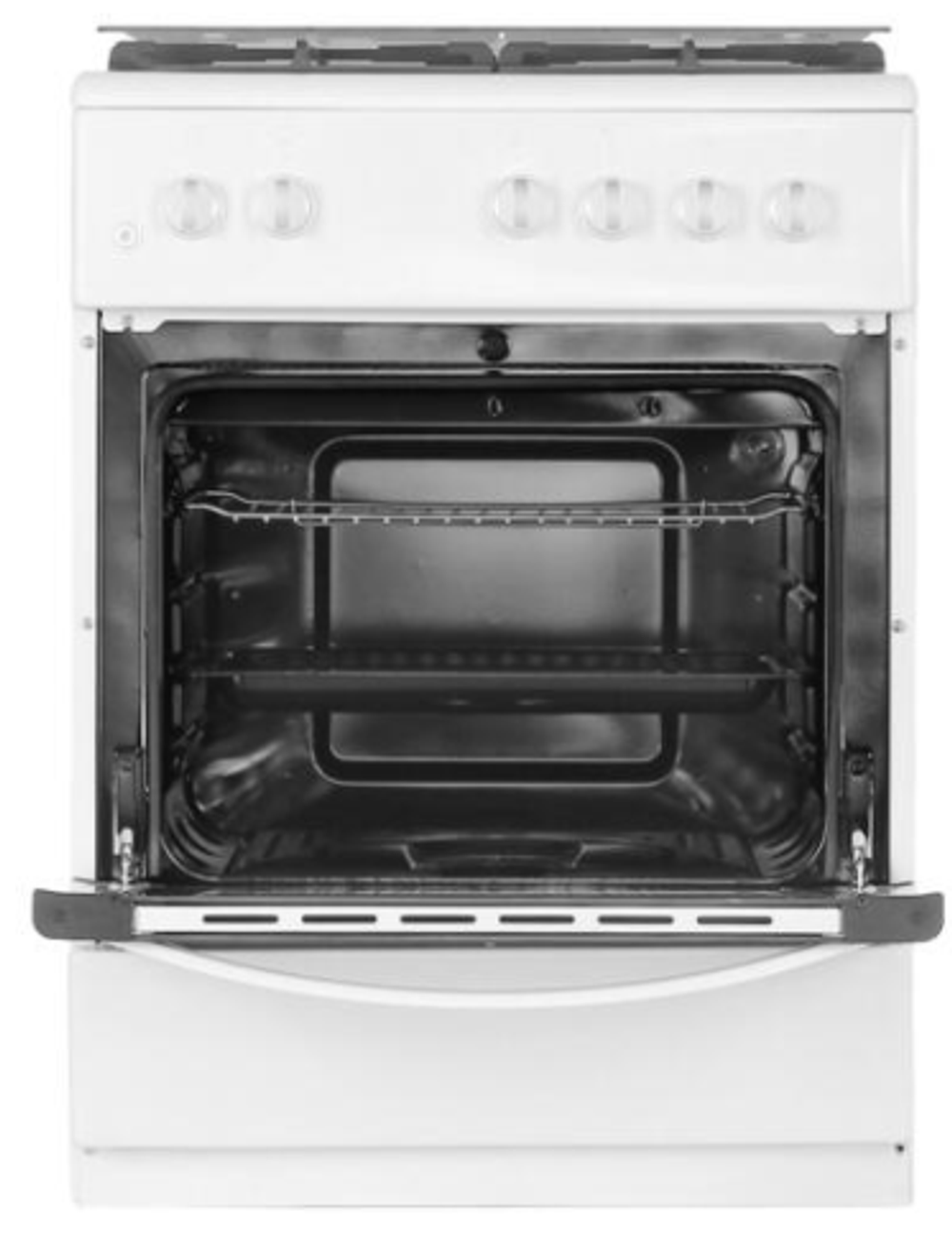 Плита газовая DE LUXE 606040.24г 001(ЧР, белая)