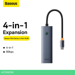 USB-хаб Baseus BS-OH108 Space Grey (B0005280A813-03)