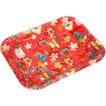 Поднос пластиковый «Новогоднее ассорти» 32*24см