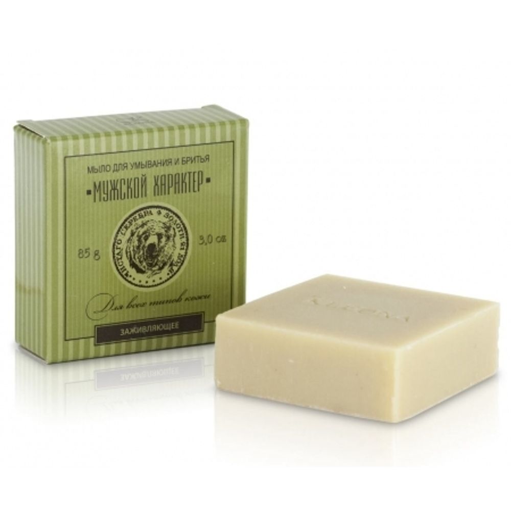 Мыло для умывания с маслом полыни и сандала, 85 гр Kleona