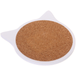 Подставка керамическая 10*11 см «Котики» С птичкой