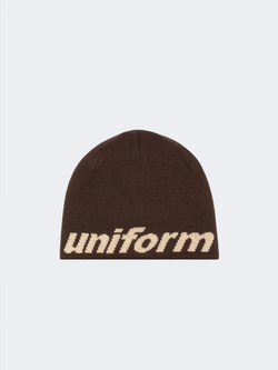 Шапка UNIFORM Sport Classic коричневый