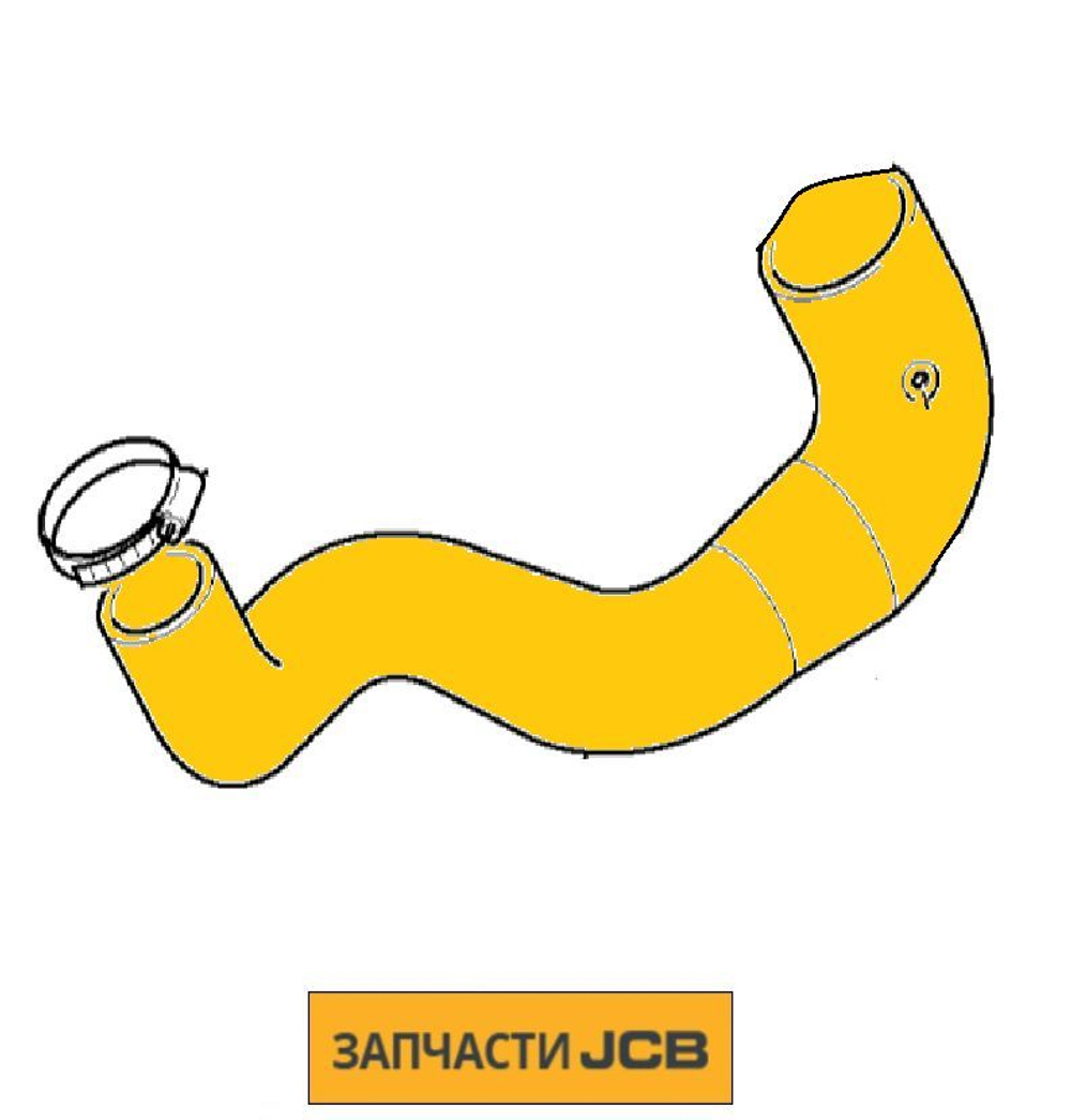 Патрубок JCB 834/10824