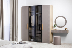 Шкаф-витрина 16.395, Плэйн, Веллюто Капучино