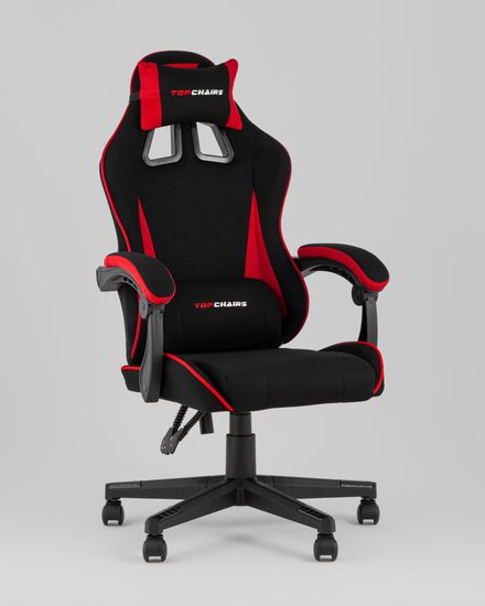 Кресло спортивное TopChairs Phantom черно-красный