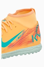 Сороконожки Nike Mercurial Superfly 10 Club TF Junior - оранжевый