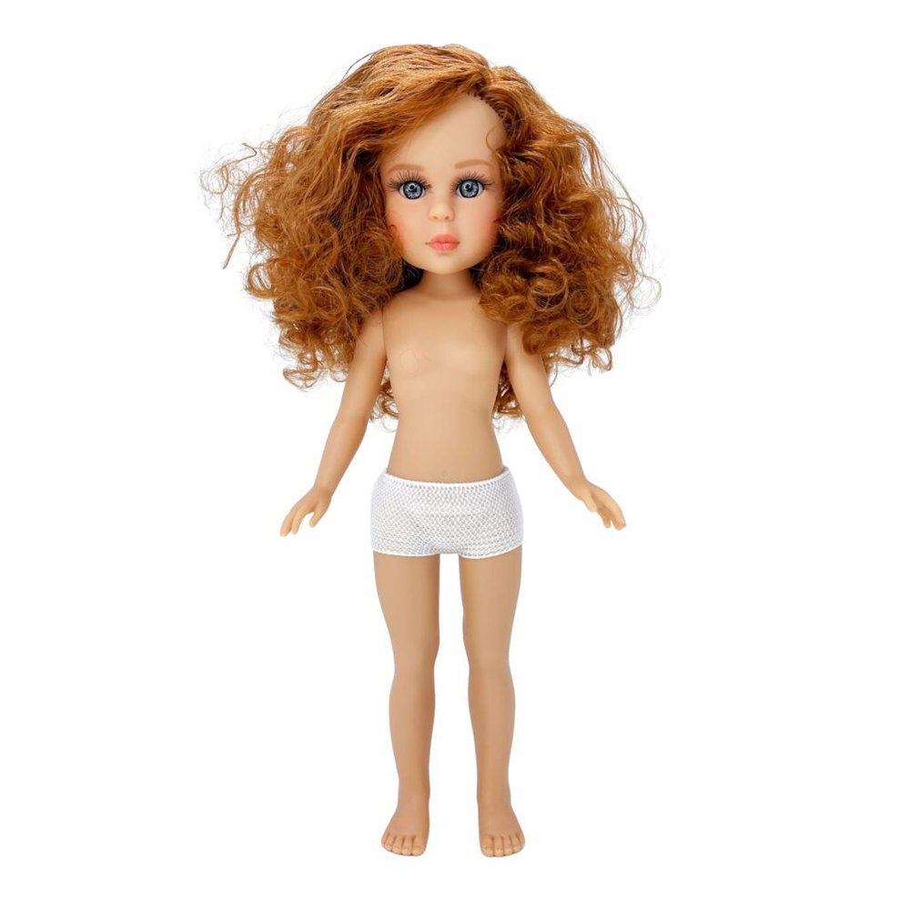 Кукла Vidal Rojas виниловая 35см NAIA с серыми глазами (N35DES04)