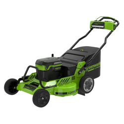 Газонокосилка аккумуляторная Greenworks Арт. 2519207, 82V, 76см, самоходная, бесщеточная