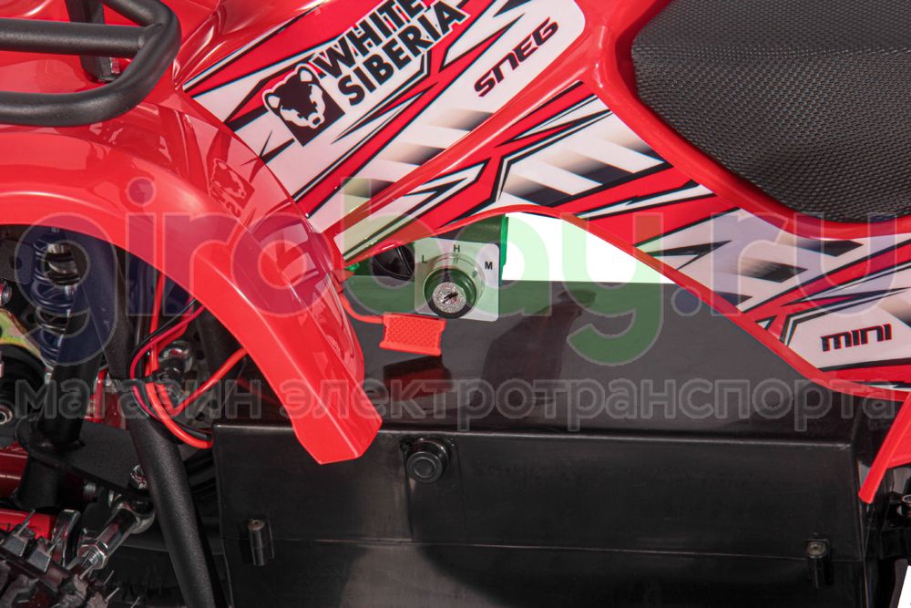 Детский электроквадроцикл WHITE SIBERIA SNEG MINI 1000W - Красный фото 9 Детский электроквадроцикл WHITE SIBERIA SNEG MINI 1000W - Красный фото 9 фото №14