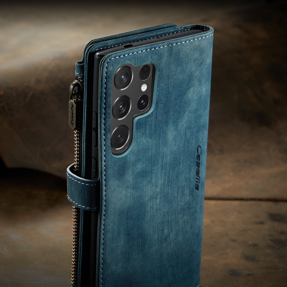 Многофункциональный чехол-кошелек CaseMe 3 in 1 Matte Wallet для Samsung Galaxy S25 Ultra