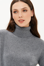 23375 Свитер женский (серый)