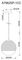 Подвесной светильник Arte Lamp Jupiter Chrome A7962SP-1CC