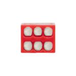 Экспресс-клемма с пастой REXANT СМК 2273-246, 6-проводная 0.5-2.5 мм², прозрачная, блистер (5 шт./уп