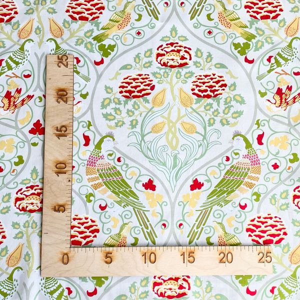 Seasons by may светло-бежевый 100% хлопок, Handmade Fabrics 3