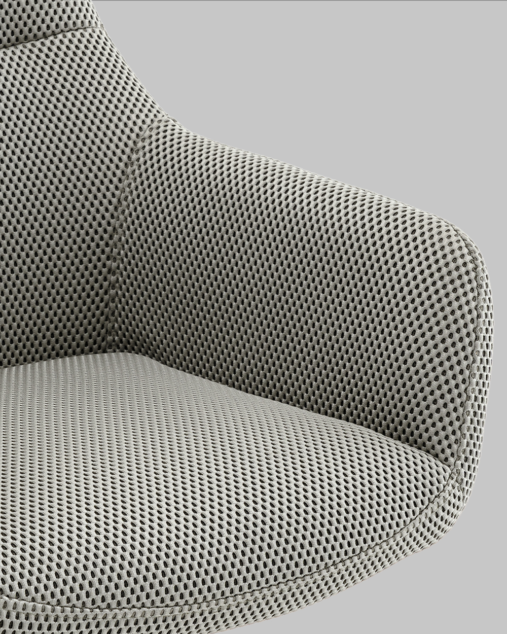 Стул обеденный Enid серо-зеленый ткань Sonic