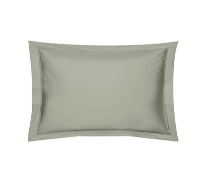 Наволочка 50х75 sauge зелёный перкаль Blanc des Vosges 50x75 Зеленый