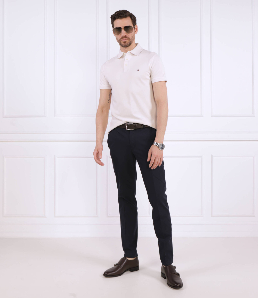 Поло Tommy Hilfiger - кремовый (MW0MW17771)