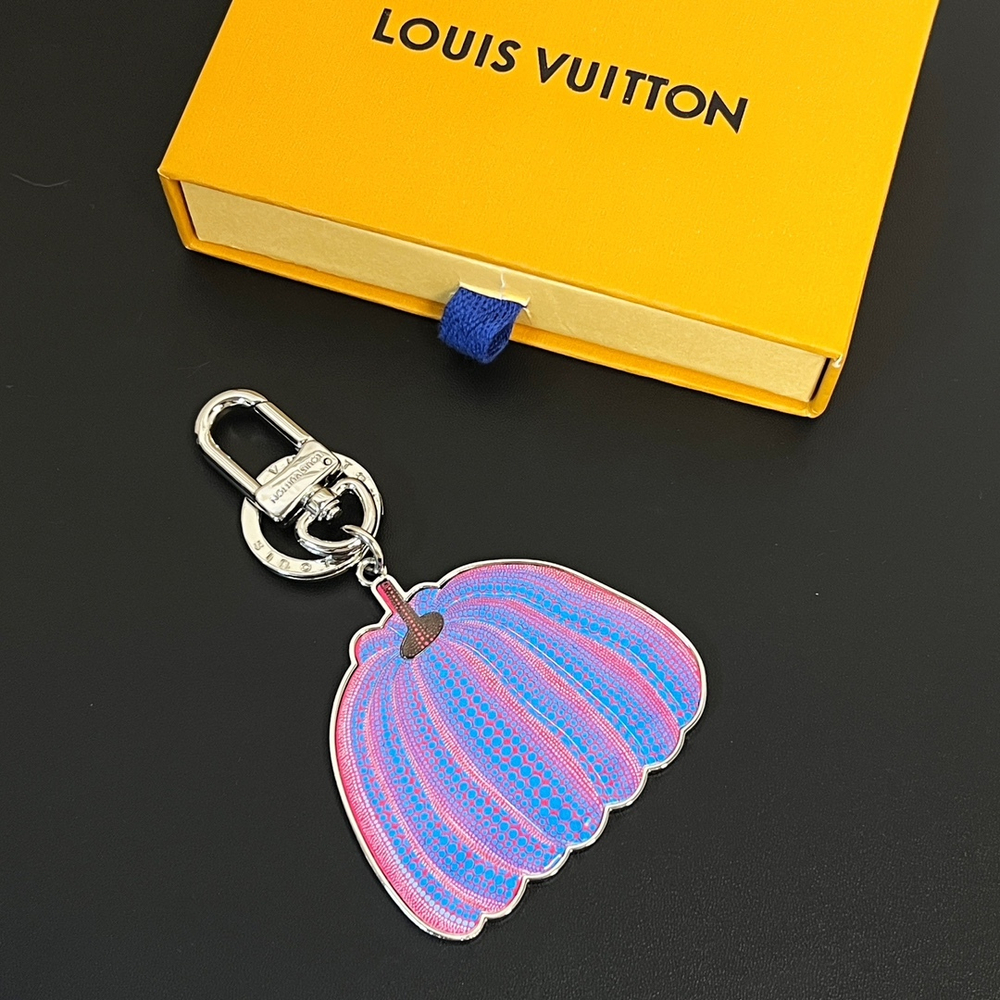 Louis Vuitton Pumpkin Key Holder And Bag Charm