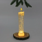 Сувенир с подсветкой «Волшебная свеча» 5,2*22,5 см, (работает от батареек LR44*3)