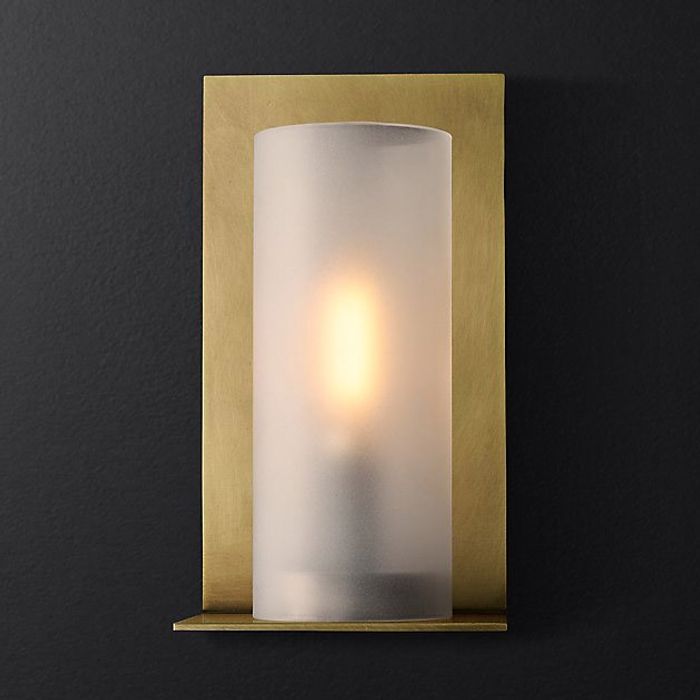 Бра Restoration Hardware Rennes Grand Sconce Lacquered Burnished Brass