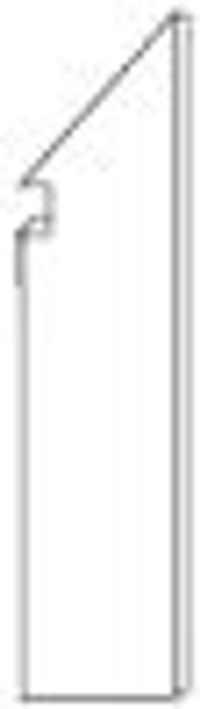 Плинтус правый Marvel Stone Bianco Dolomite Battiscopa Sag. Dx